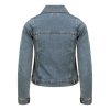 OLIVIA DENIM JACKET Light Blue Wash (Vyberte barvu Světle modrá sepraná, Velikost XS)