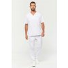 UNISEX COTTON TROUSERS White (Vyberte barvu bílá, Velikost XS)