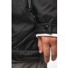 UNISEX HOODED JACKET WITH MICRO-POLARFLEECE LINING Black (Vyberte barvu černá, Velikost XS)