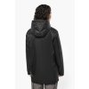 UNISEX HOODED JACKET WITH MICRO-POLARFLEECE LINING Black (Vyberte barvu černá, Velikost XS)