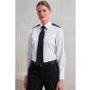 WOMEN'S LONG SLEEVE PILOT SHIRT White (Vyberte barvu bílá, Velikost XS)