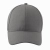 TOM - 6-PANEL CAP Anthracite melanged (Vyberte barvu antracitová žíhaná, Velikost U)