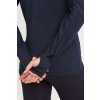 WOMEN'S COOL FLEX 1/2 ZIP TOP Jet Black (Vyberte barvu tryskáčově černá, Velikost XS)
