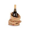 BOTTLE CARRIER WITH CHRISTMAS PATTERNS Natural/Cherry Red (Vyberte barvu přírodní / třešňová červená, Velikost U)
