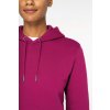ECO-FRIENDLY UNISEX HOODED SWEATSHIRT Hibiscus Red (Vyberte barvu Hibiscus Red, Velikost XXS)