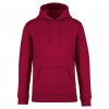 ECO-FRIENDLY UNISEX HOODED SWEATSHIRT Hibiscus Red (Vyberte barvu Hibiscus Red, Velikost XXS)