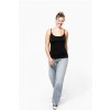LADIES' STRAPPY TANK TOP Black (Vyberte barvu černá, Velikost XS)
