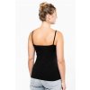 LADIES' STRAPPY TANK TOP Black (Vyberte barvu černá, Velikost XS)