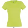 SOL'S MISS - WOMEN’S T-SHIRT Apple Green (Vyberte barvu zelené jablko, Velikost M)