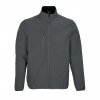 SOL'S FALCON MEN - SOFTSHELL ZIP JACKET Black (Vyberte barvu černá, Velikost S)