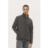 SOL'S FALCON MEN - SOFTSHELL ZIP JACKET Black (Vyberte barvu černá, Velikost S)
