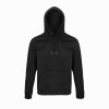 SOL'S STELLAR - UNISEX HOODED SWEATSHIRT Black (Vyberte barvu černá, Velikost S)