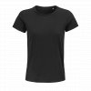 SOL'S PIONEER WOMEN - ROUND-NECK FITTED JERSEY T-SHIRT Deep Black (Vyberte barvu hlubinná černá, Velikost S)
