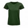 SOL'S PIONEER WOMEN - ROUND-NECK FITTED JERSEY T-SHIRT Deep Black (Vyberte barvu hlubinná černá, Velikost S)