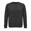 SOL'S SPACE - UNISEX ROUND-NECK SWEATSHIRT Black (Vyberte barvu černá, Velikost S)