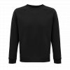 SOL'S SPACE - UNISEX ROUND-NECK SWEATSHIRT Black (Vyberte barvu černá, Velikost S)