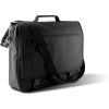 DOCUMENT BAG WITH FRONT FLAP Black/Red (Vyberte barvu černá / červená, Velikost U)
