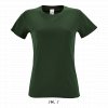 SOL'S REGENT WOMEN - ROUND COLLAR T-SHIRT Deep Black (Vyberte barvu hlubinná černá, Velikost S)