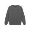SOFTSTYLE® MIDWEIGHT FLEECE ADULT CREWNECK Black (Vyberte barvu černá, Velikost S)