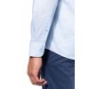 MEN LONG-SLEEVED EASY CARE SHIRT WITHOUT POCKET Oxford Blue (Vyberte barvu Oxford modrá, Velikost S)