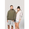 UNISEX OVERSIZED FLEECE HOODIE Black (Vyberte barvu černá, Velikost XS)
