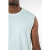 ECO-FRIENDLY MEN SLEEVELESS T-SHIRT Black (Vyberte barvu černá, Velikost S)