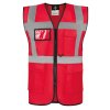 COMFORT EXECUTIVE SAFETY VEST "HAMBURG" - MULTIFUNCTIONAL WITH POCKETS Yellow (Vyberte barvu žlutá, Velikost S)