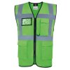 COMFORT EXECUTIVE SAFETY VEST "HAMBURG" - MULTIFUNCTIONAL WITH POCKETS Yellow (Vyberte barvu žlutá, Velikost S)