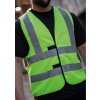 SAFETY / FUNCTIONAL VEST "HANNOVER" - FOUR REFLECTIVE STRIPES Yellow (Vyberte barvu žlutá, Velikost M)