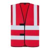 SAFETY / FUNCTIONAL VEST "HANNOVER" - FOUR REFLECTIVE STRIPES Yellow (Vyberte barvu žlutá, Velikost M)