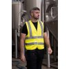 SAFETY / FUNCTIONAL VEST "HANNOVER" - FOUR REFLECTIVE STRIPES Yellow (Vyberte barvu žlutá, Velikost M)