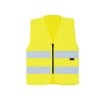 SAFETY VEST WITH ZIPPER "COLOGNE" Yellow (Vyberte barvu žlutá, Velikost M)