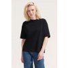 SOL'S BOXY WOMEN'S OVERSIZED T-SHIRT Deep Black (Vyberte barvu hlubinná černá, Velikost XS)