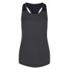 WOMEN'S COOL SMOOTH WORKOUT VEST Hot Pink/Jet Black (Vyberte barvu Hot Pink/Jet Black, Velikost XS)