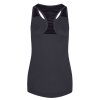 WOMEN'S COOL SMOOTH WORKOUT VEST Hot Pink/Jet Black (Vyberte barvu Hot Pink/Jet Black, Velikost XS)