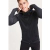 MEN'S COOL CONTRAST ZOODIE Black/Black Slate Melange (Vyberte barvu Black/Black Slate Melange, Velikost S)