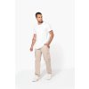 MEN'S LIGHTWEIGHT MULTIPOCKET TROUSERS Beige (Vyberte barvu béžová, Velikost 38)