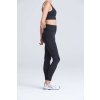 WOMEN'S RECYCLED TECH LEGGINGS Jet Black (Vyberte barvu tryskáčově černá, Velikost XS)