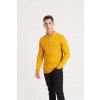 LONG SLEEVE TIPPED 100 POLO Deep Black/White (Vyberte barvu Deep Black/White, Velikost S)