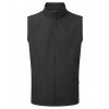MEN’S WINDCHECKER® PRINTABLE & RECYCLED SOFTSHELL GILET Black (Vyberte barvu černá, Velikost S)