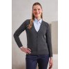 WOMEN'S BUTTON-THROUGH KNITTED CARDIGAN Royal (Vyberte barvu královská modrá, Velikost XS)