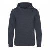 LUSAKA SUSTAINABLE HOODIE Charcoal (Vyberte barvu dřevěné uhlí šedé, Velikost XS)