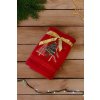 OLIMA CHRISTMAS TOWEL - PINES Red (Vyberte barvu červená, Velikost 45X70)