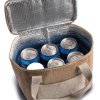 JUTE COOL BAG - SMALL SIZE Natural (Vyberte barvu přírodní, Velikost U)