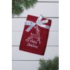 OLIMA CHRISTMAS TOWEL - REINDEER Bordeaux (Vyberte barvu bordó fialová, Velikost 45X70)
