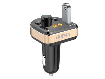 eng pl Dudao FM Transmitter Bluetooth car charger MP3 3 1 A 2x USB black R2Pro black 55628 1