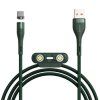 eng pm USB Baseus Fast 4in1 USB to USB C Lightning Micro 3A 1m green 19105 10