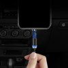 eng pl Wozinsky Magnetic Cable USB micro USB USB Typ C Lightning 1m with LED light black WMC 01 55998 4