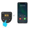 eng pl Dudao FM Transmitter Bluetooth car charger MP3 3 1 A 2x USB black R2Pro black 55628 7