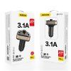 eng pl Dudao FM Transmitter Bluetooth car charger MP3 3 1 A 2x USB black R2Pro black 55628 2